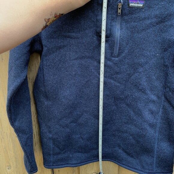 Patagonia Quarter Zip Better Sweater Blue - Picture 7 of 8